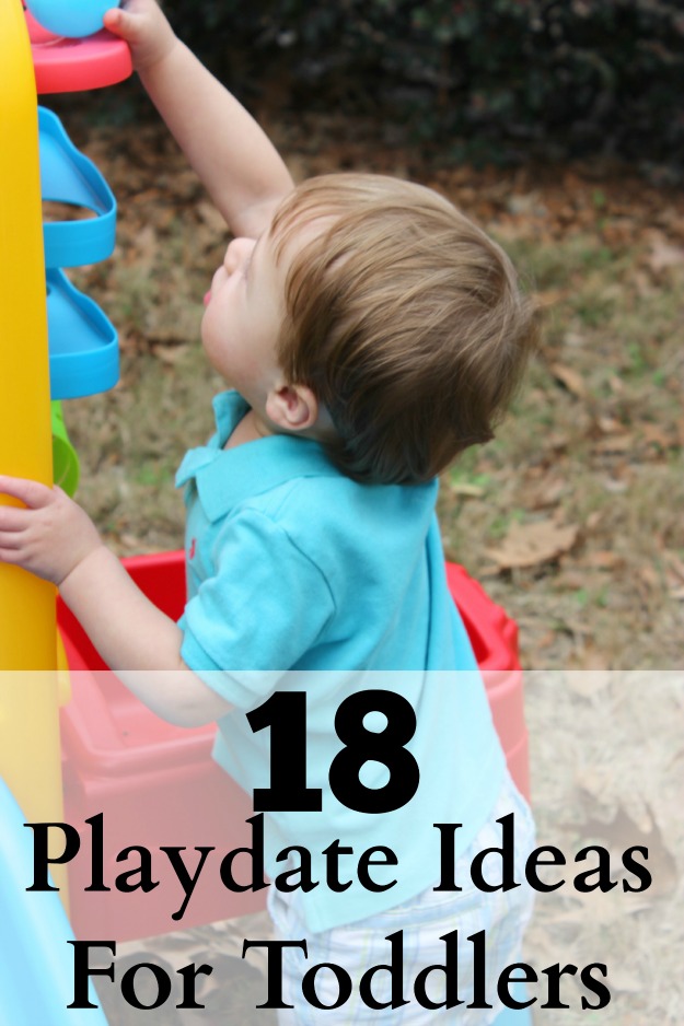 Playdate Ideas for Toddlers