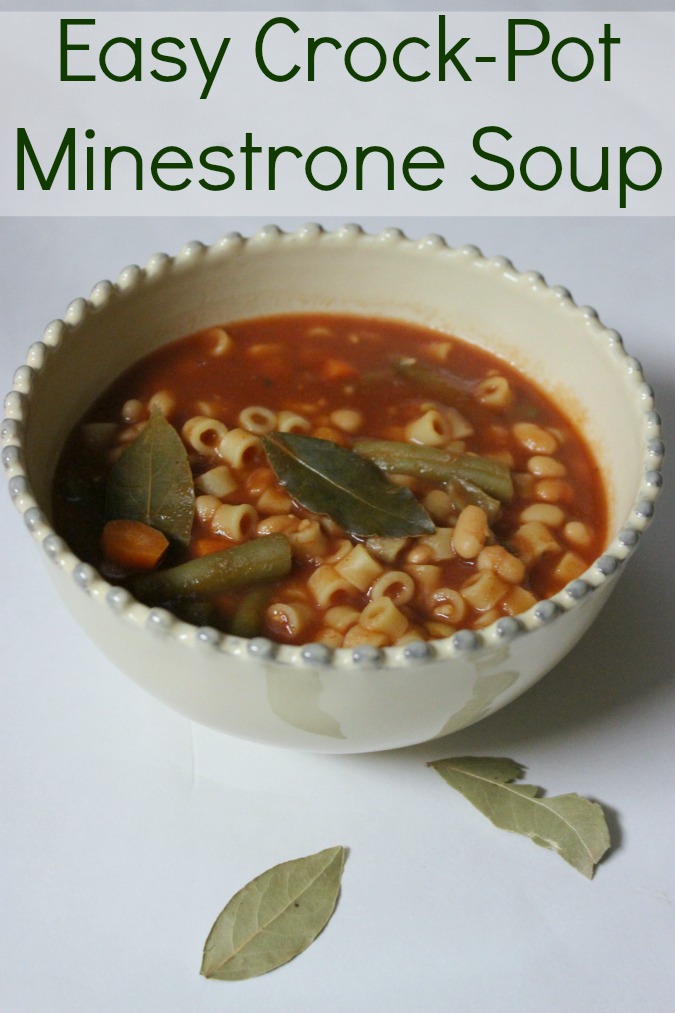 Easy Crock-Pot Minestrone Soup Recipe