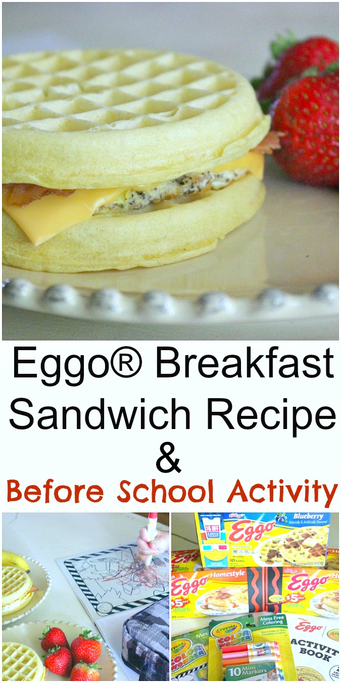 Eggo® Breakfast Sandwich Recipe and Before School Activity