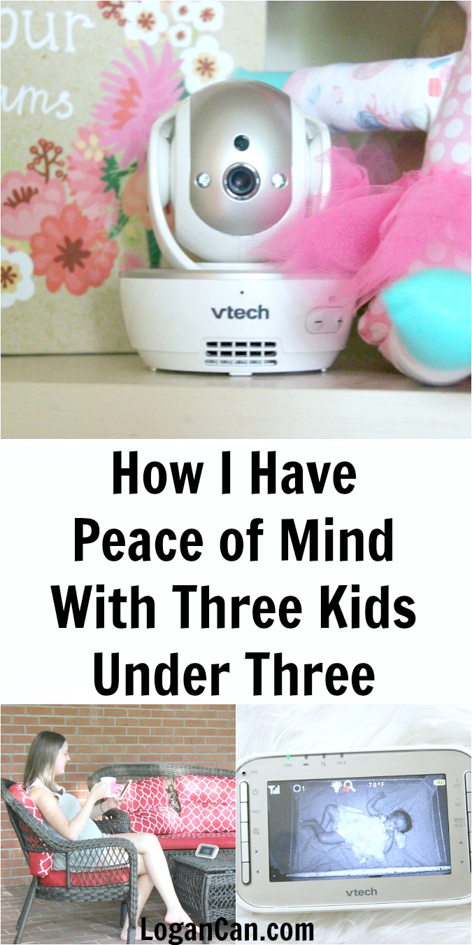 How I Have Peace of Mind with Three Kids Under Three