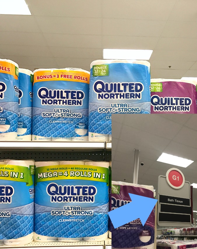 Quilted Northern at Target
