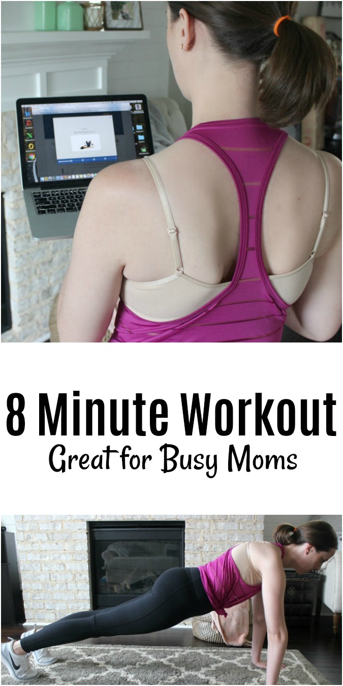 8 Minute Workout for Moms