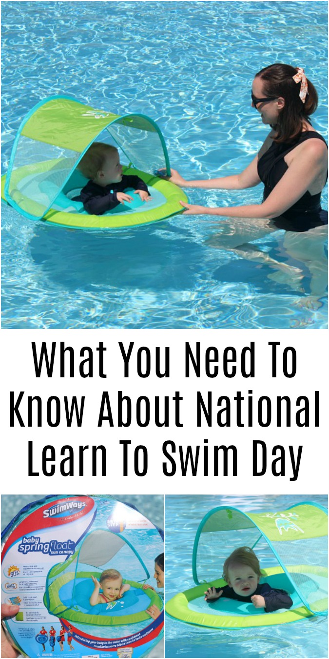 National Learn to Swim Day Logan Can