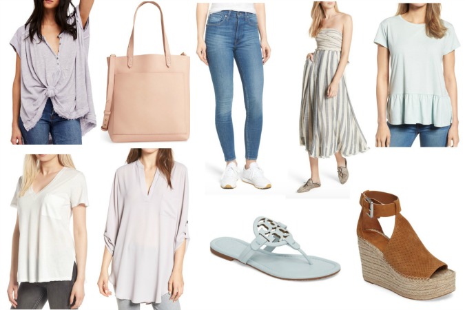 Nordstrom Half Yearly Sale Picks - Dresses for summer BBQs and Showers to Favorite Tees and Casual Outfits for Picnics or running errands