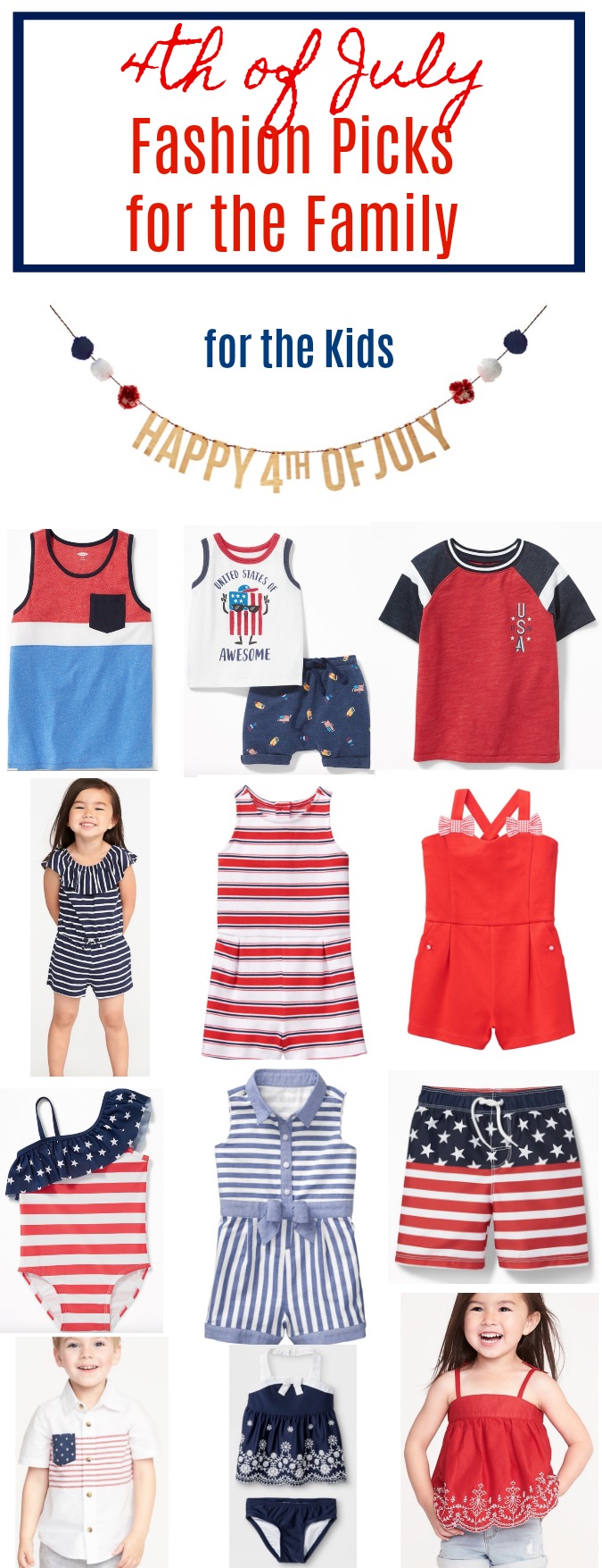 4th of july Fashion for Kids