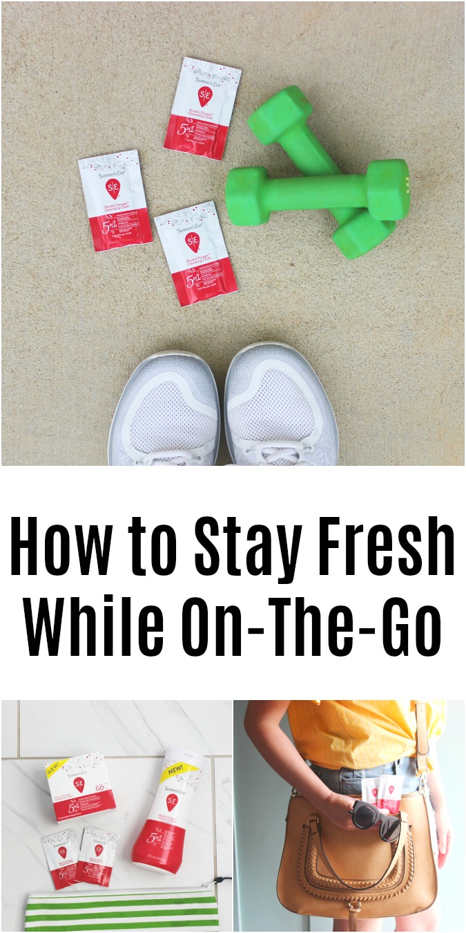 How to Stay Fresh While On-The-Go with Summers Eve at Target LoganCan.com