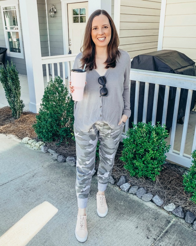 Weekly Outfits - Camo Joggers