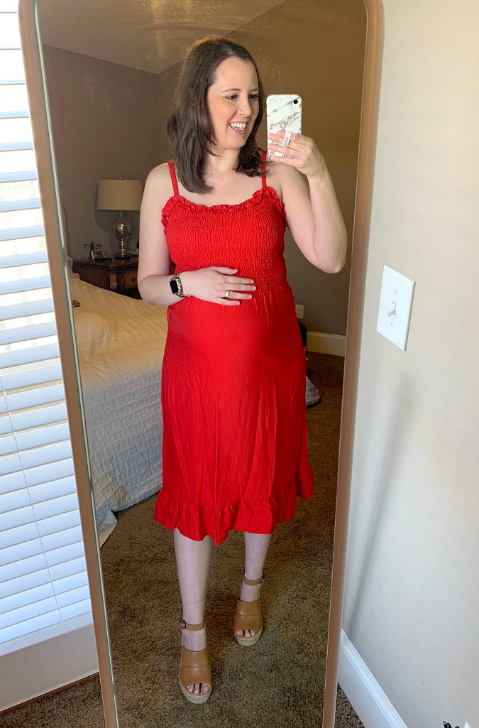 Amazon Try On Red Dress