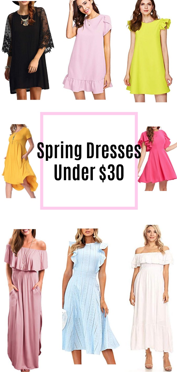 Spring Dresses Under $30